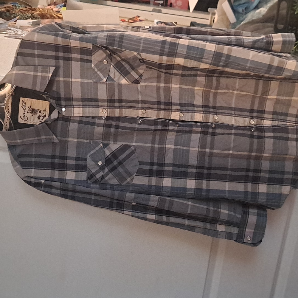 Coastalclothing.com Classic Snap Button Long Sleeved Shirt XL